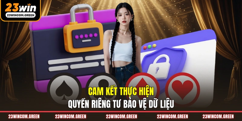 Cam kết thực hiện quyền riêng tư bảo vệ dữ liệu 
