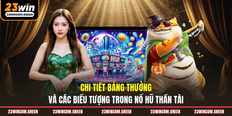 Chi tiết bảng thưởng và các biểu tượng trong nổ hũ thần tài