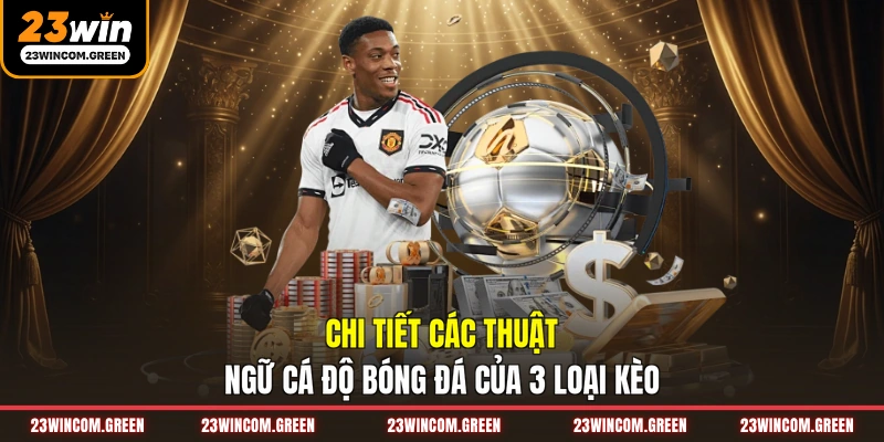Chi tiết các thuật ngữ cá độ bóng đá của 3 loại kèo