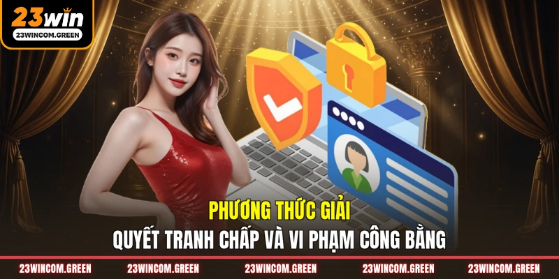 Phương thức giải quyết tranh chấp và vi phạm công bằng