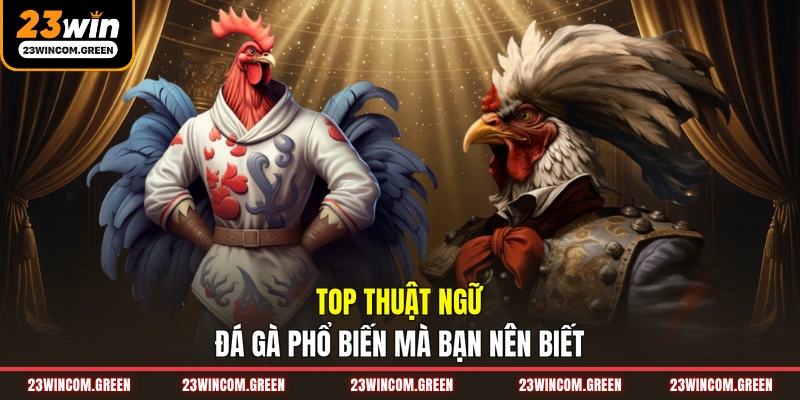 Top thuật ngữ đá gà phổ biến mà bạn nên biết