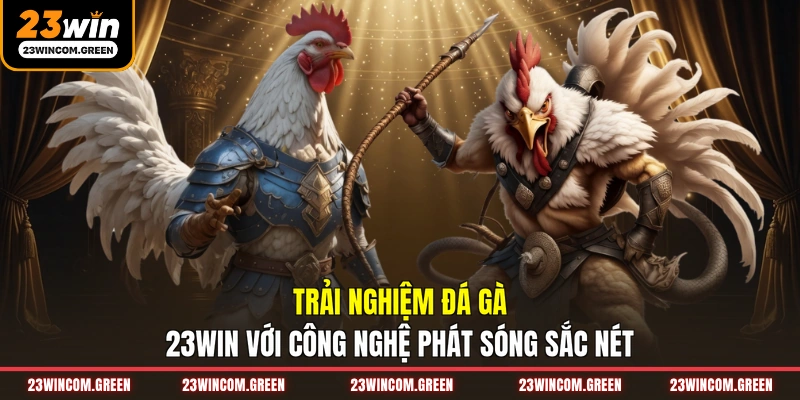 Trải nghiệm đá gà 23WIN với công nghệ phát sóng sắc nét